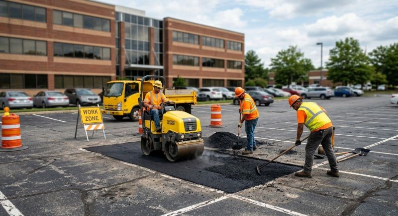 Commercial Pavement Repair in Savannah, GA